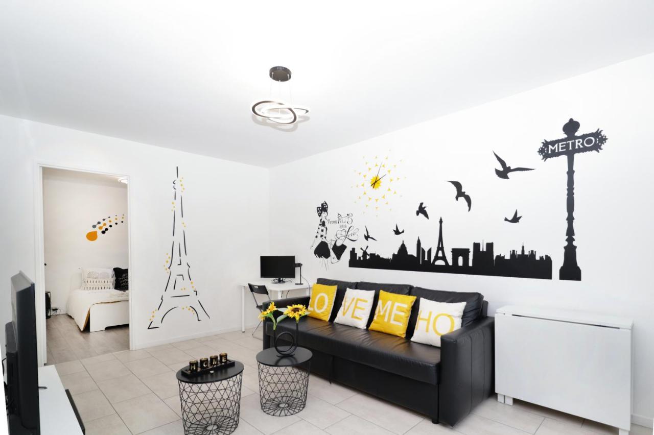 Apt3P-55M2-Parkingfree-5Km From Paris Apartment Le Plessis-Robinson Bagian luar foto