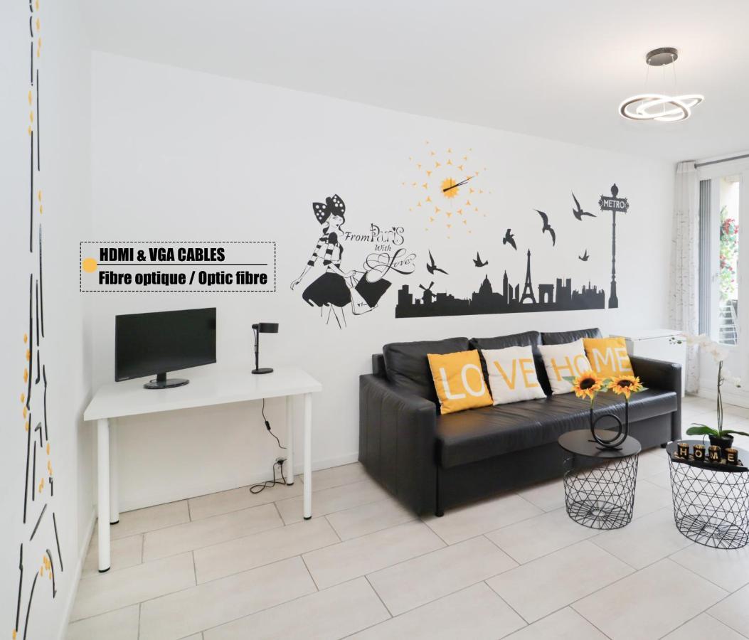 Apt3P-55M2-Parkingfree-5Km From Paris Apartment Le Plessis-Robinson Bagian luar foto