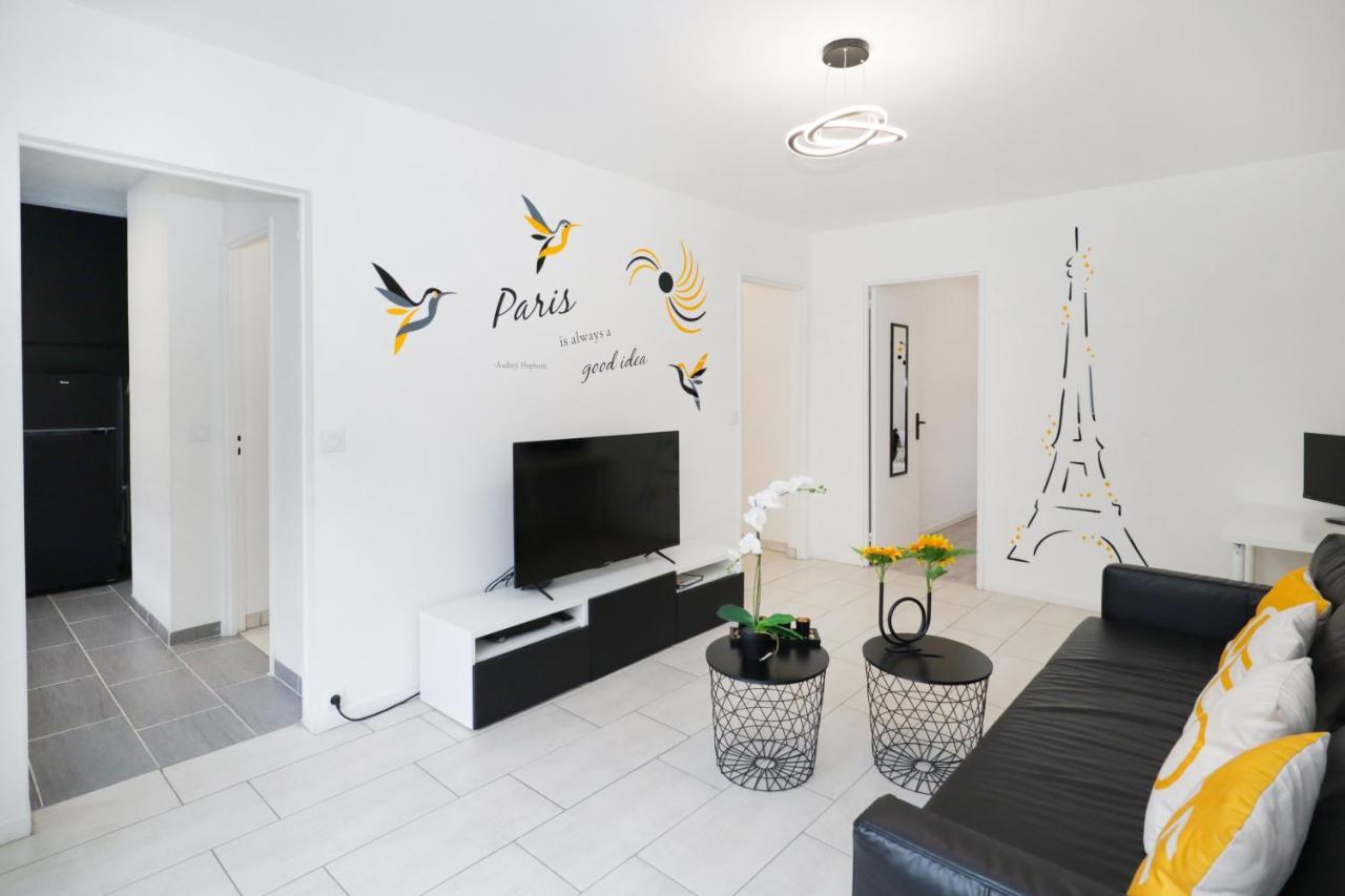 Apt3P-55M2-Parkingfree-5Km From Paris Apartment Le Plessis-Robinson Bagian luar foto